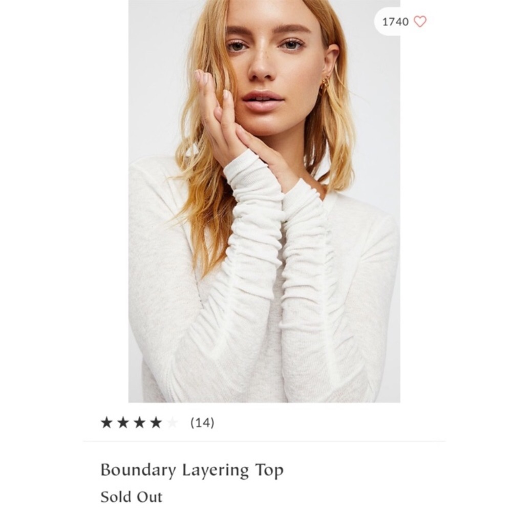 NWT Intimately Free People Boundary Top - Picture 4 of 6